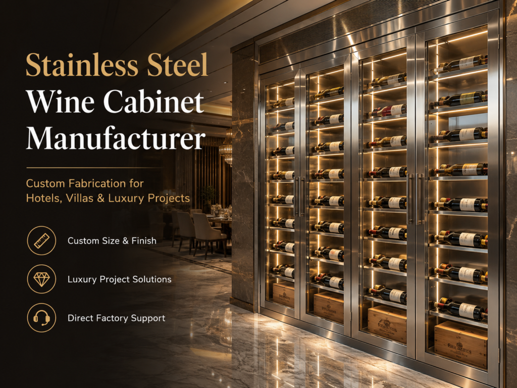 Stainless Steel Wine Cabinet Manufacturer